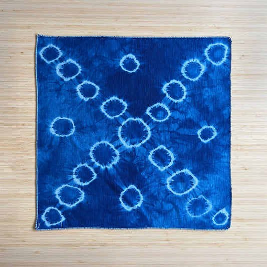 Artisan Merino Bandana - Blue