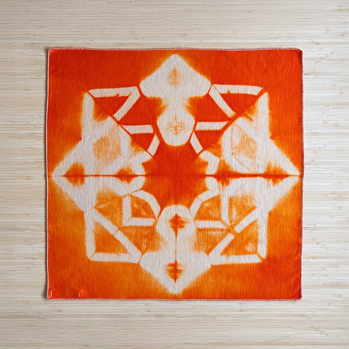 Artisan Merino Bandana - Orange